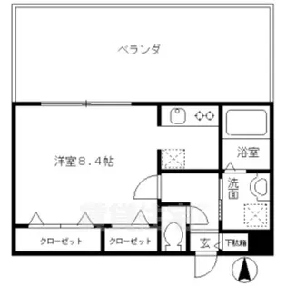 フォレシティ桜山【4階】の間取り
