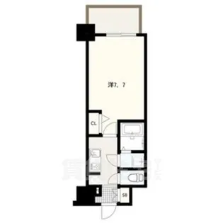 フォーリアライズ京都大将軍【6階】の間取り