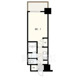 フォーリアライズ京都大将軍【6階】の間取り