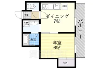 第二シャトー宇高【2階】の間取り