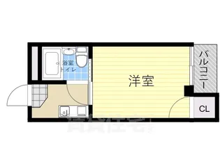 アリストプラザ中野【4階】の間取り