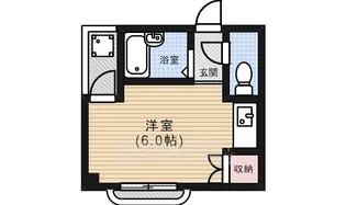 アーネスト黒門【2階】の間取り