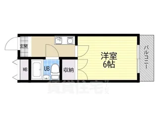 クローバーメゾン公園南パート2【3階】の間取り