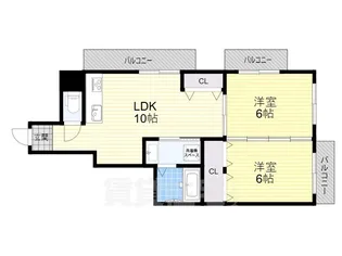 TK矢倉【7階】の間取り