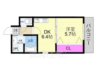 Ouest Du Soleil【2階】の間取り