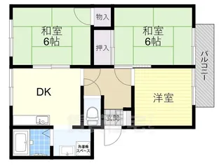 フレグランス鳳【2階】の間取り
