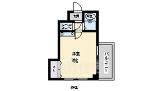 ソニア池浦【4階】の間取り