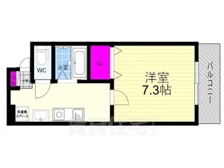 五条高倉Vivre2【7階】の間取り