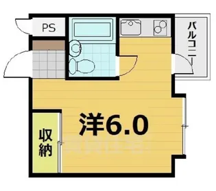ハウスパシフィック【4階】の間取り