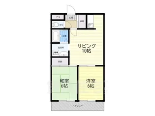 ル・ボオン21【2階】の間取り