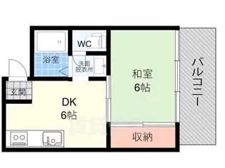 ミヤタマンション【4階】の間取り
