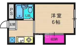 中原グリーンハイツ【1階】の間取り