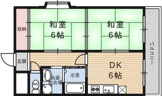 エントピア嵐山【3階】の間取り