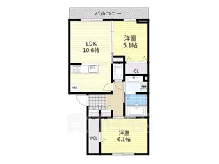 UTATA【2階】の間取り