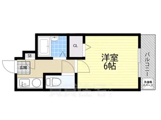 スペーシャス多田【2階】の間取り