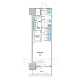 ブランシエスタ西宮【3階】の間取り
