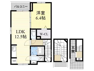 ハミング新瑞橋【3階】の間取り