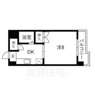 サンライズマンション【3階】の間取り