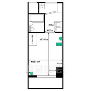 シティパルナゴヤ【5階】の間取り