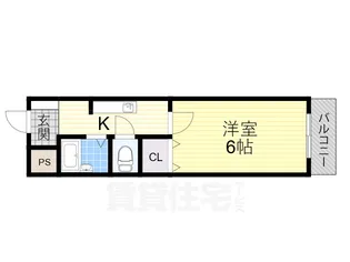 カーサさくら【2階】の間取り