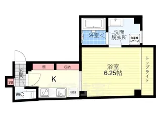 グレースビーコン大宮【5階】の間取り
