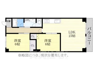 La Belle Sante【3階】の間取り