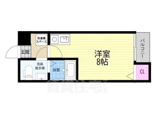 KYOTO HOUSE東寺【2階】の間取り