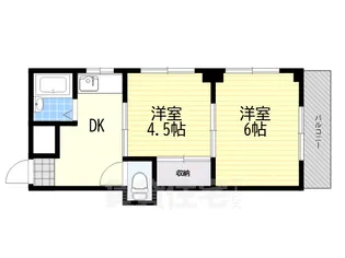 ニコーホワイトハイツ【2階】の間取り