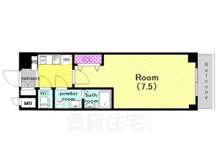 エスリード京都吉祥院【4階】の間取り