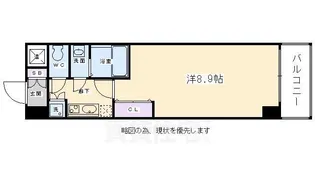 Y‘s Flats西陣【9階】の間取り