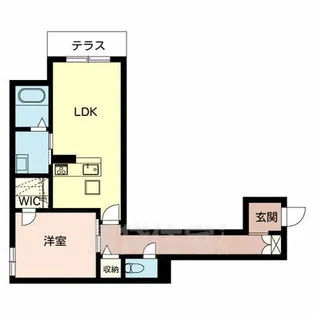 アテーナ【1階】の間取り