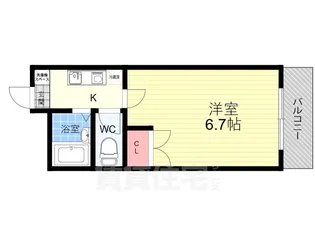 セブンハイム【3階】の間取り