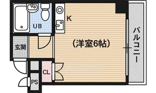 グランバリュー西陣【2階】の間取り