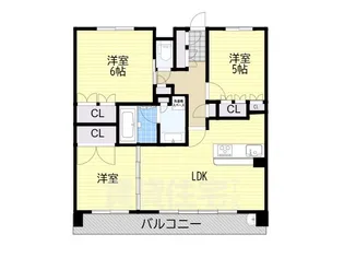 リベールシティ淀川通【11階】の間取り