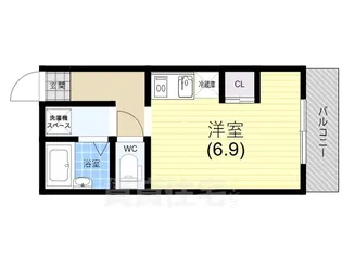 BowLong Hip【303号室】の間取り