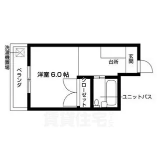 シャトー・フロントナック【3階】の間取り