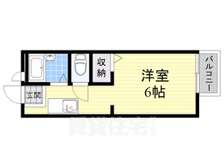 マンハイムスギモト【1階】の間取り