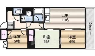 橘屋ビル AMDE【4階】の間取り