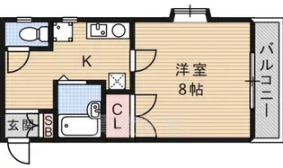 双葉6番館【2階】の間取り