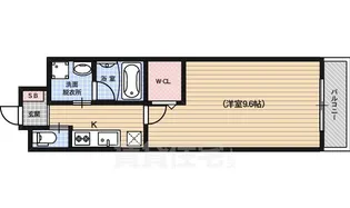 ソレイユ本願寺【2階】の間取り