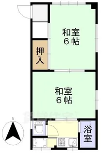 大和ビル【4階】の間取り