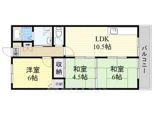 ハイツ78【3階】の間取り