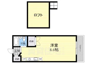 ステラパレス【1階】の間取り