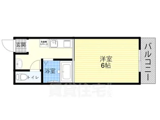 CUBE大桐【2階】の間取り