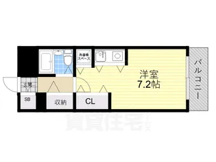 ルモンド西宮【2階】の間取り