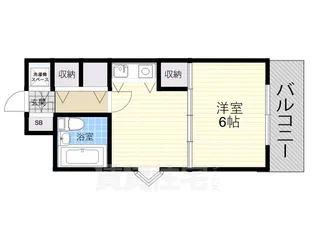 ルモンド西宮【2階】の間取り