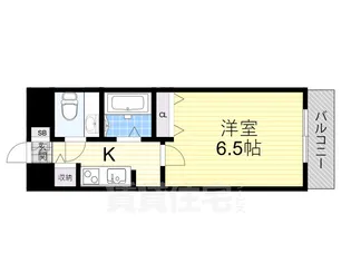 ジュネス東住吉【8階】の間取り