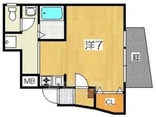 桂レジデンス【101号室】の間取り