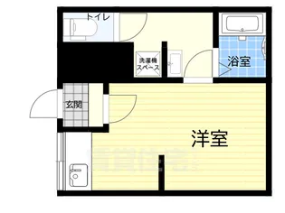 メゾンイヴ【1階】の間取り
