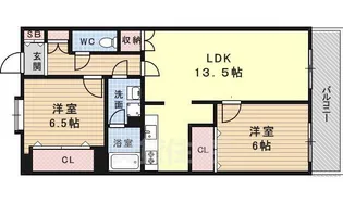 HIYODORI 【6階】の間取り